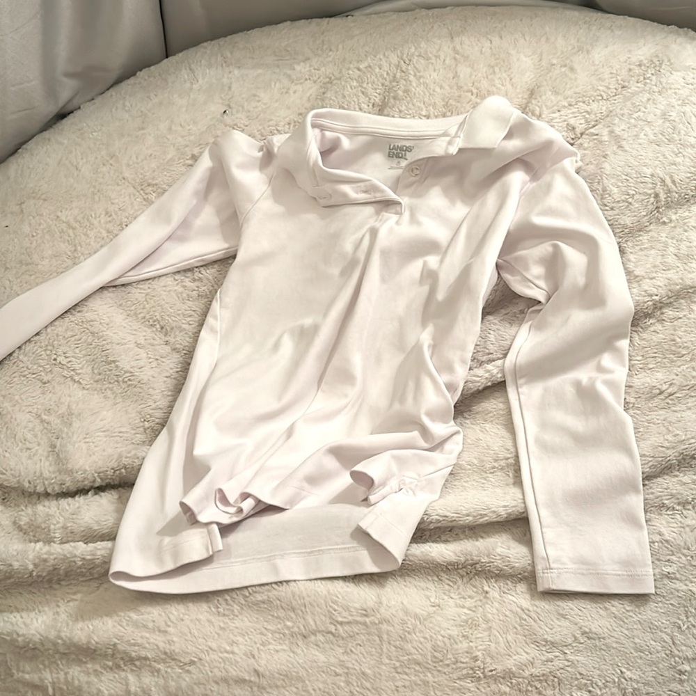 White polo shirt